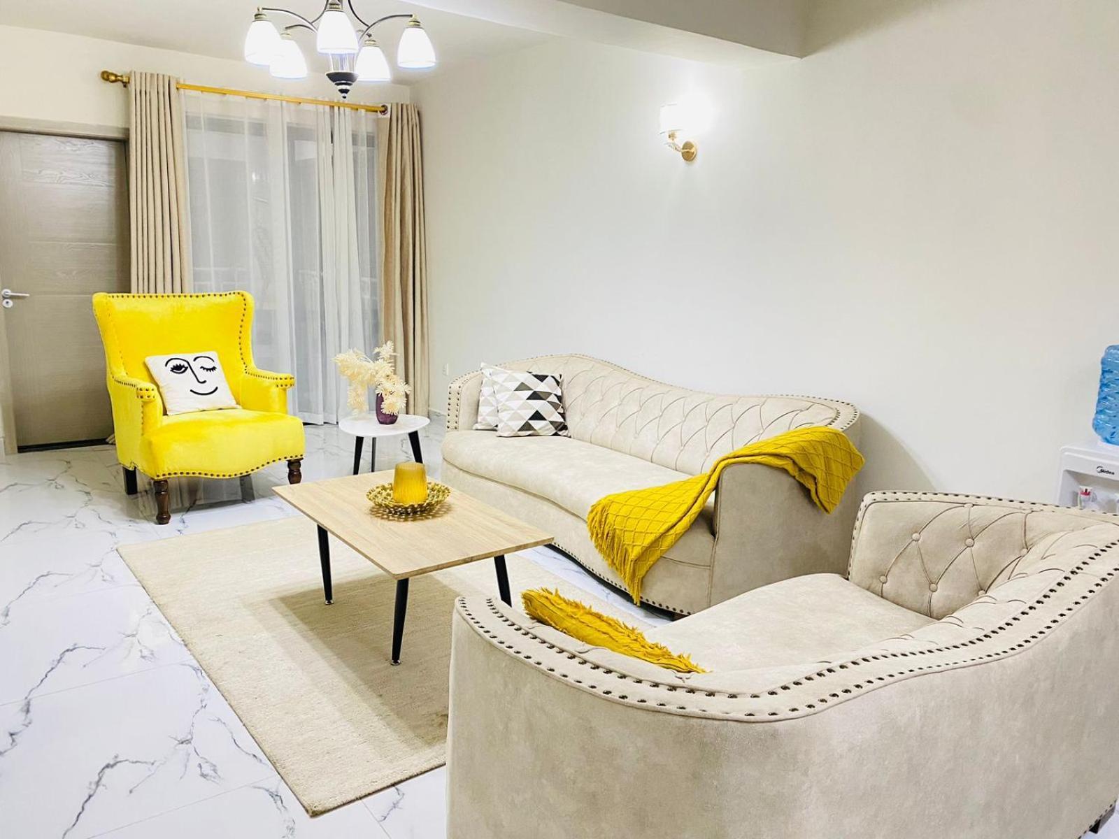 Luxurious Fully Furnished Three Bedroom With Dsq ,gym, Children Play Area, Rooftop Football Pitch, Coffee House, Restaurant, Garden In Kilimani Apartment Nairobi