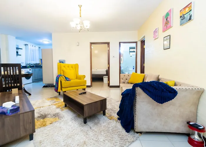 Serenity Retreat - 2 Bed Apartment With Pool & Gym