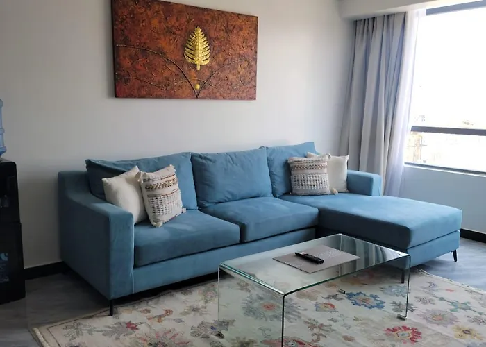 Cyan Homes - Beautiful 2 Bedroom Apartment At Staroot Residency Kilimani