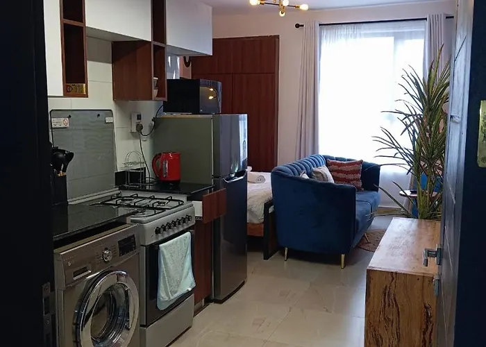 Studio With A Washing Machine