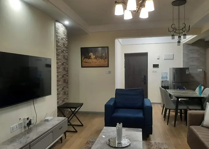 Executive Newly Furnished Two Bedroom Apartment With Heated Swimming Pool With Beautiful Scenic City Views
