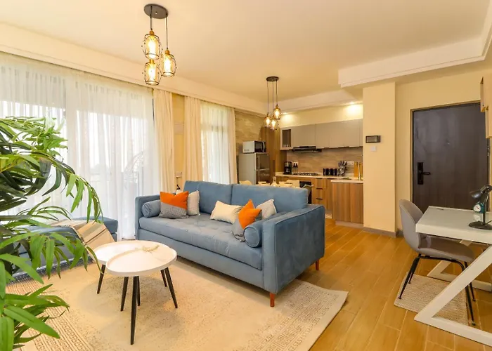 Luxurious Fully Furnished Two Bedroom Apartment With Amazing City Views Heated Swimming Pool Fully Equipped Gym With A Child Play Area And Ample Parking Space