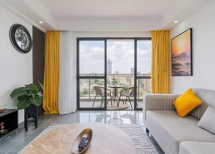 2Bdr With Panoramic Cityview In Westlands, Riverside