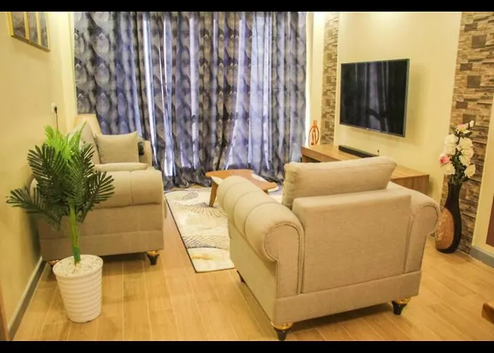 Modern City View Apartment With Fully Equipped Gym,Heated Swimming Pool Free Parking Space And Breathtaking Views