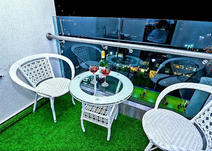 Supreme Luxury Living Apartments With Breathtaking Amazing City Views Gym Heated Swimming Pool Fully Equipped Gym Children Playground And Ample Parking Space And Proximity To Major Shopping Malls And Gourmet Restaurants