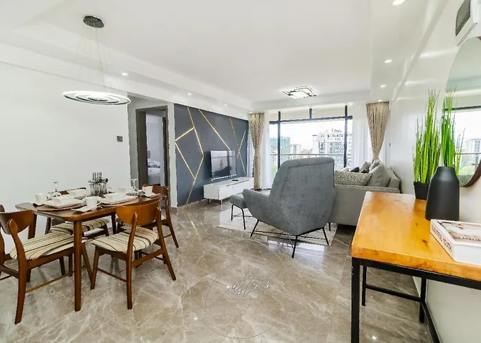 Beautifully Two Bedroom Apartment With Heated Swimming Pool Fully Equipped Gym Ample Parking Space Children Playground And Relaxing Rooftop With Breathtaking Views
