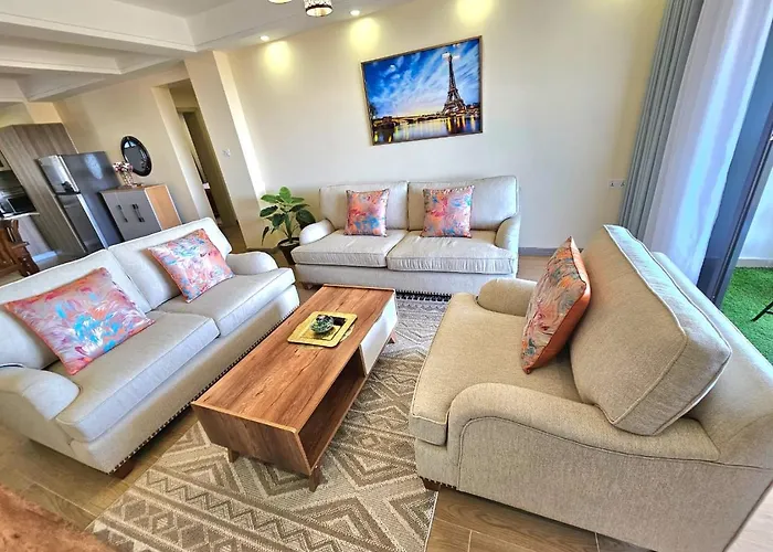 Beautifully And Elegantly Furnished Two Bedroom With Heated Swimming Pool Fully Equipped Gym Ample Parking And Children Playing Ground And A Relaxing Rooftop With An Amazing Scenic City Views