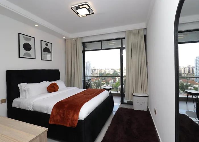 Stylish 1Br In Kilimani With Nairobi City Views From The 15Th Floor