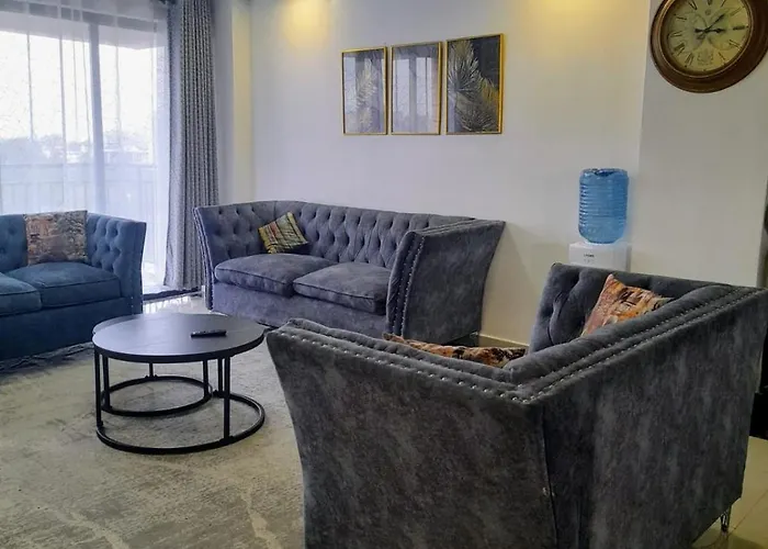 Elegant Luxurious Three Bedroom With Swimming Pool Well Equipped Gym Ample Parking Space And Children Playing Ground And A Relaxing Rooftop With And Amazing Scenic City Views