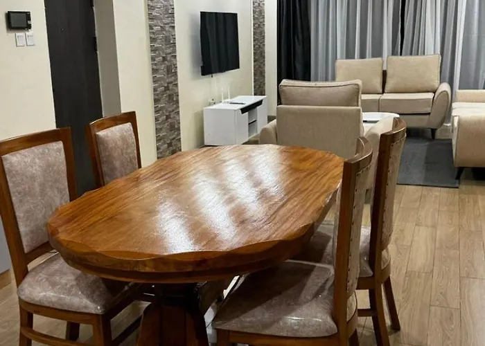 Elegantly Furnished Two Bedroom Apartment With All Modern Finishes Swimming Pool Gym And Stunning Scenic Views