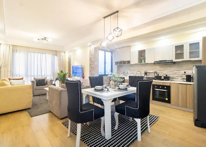 Golden Horizon Apartment With Heated Swimming Pool Ample Parking Space Fully Equipped Gym And A Relaxing Rooftop With Breathtaking City Views