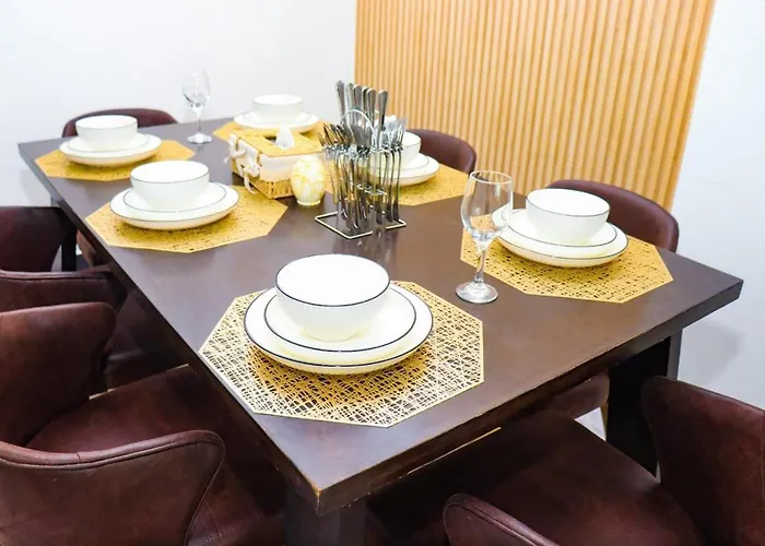 Elegant Executive Fully Furnished Two Bedroom Apartment With Ample Parking Space, Swimming Pool Fully Equipped Gym Children Playing Ground And Amazing City Views