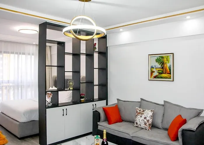 Lovely Fully Furnished Studio Apartment In Kilimani With Unbeatable City Views