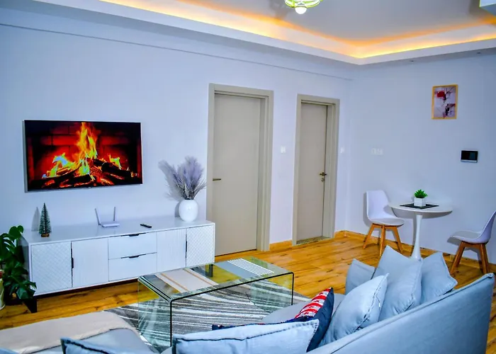 Cozy Nairobi 1Br, Westlands Views, Rooftop Pool, Lounge And Gym