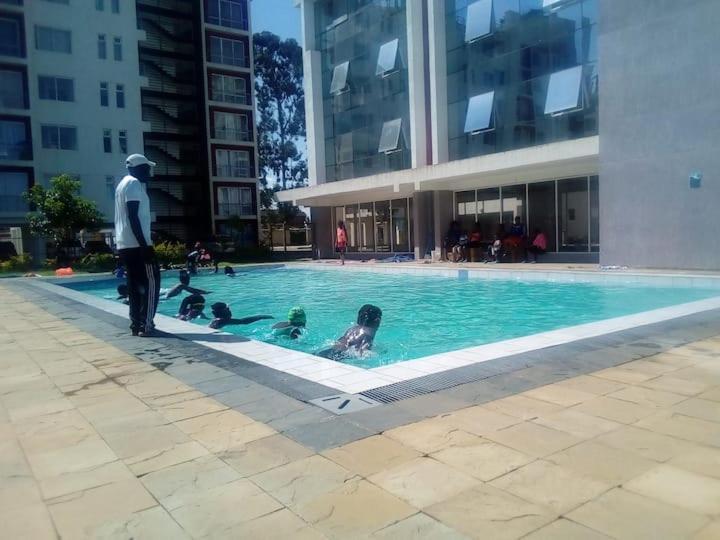 Apartment Cosy Studio With Swimming Pool, Free Parking