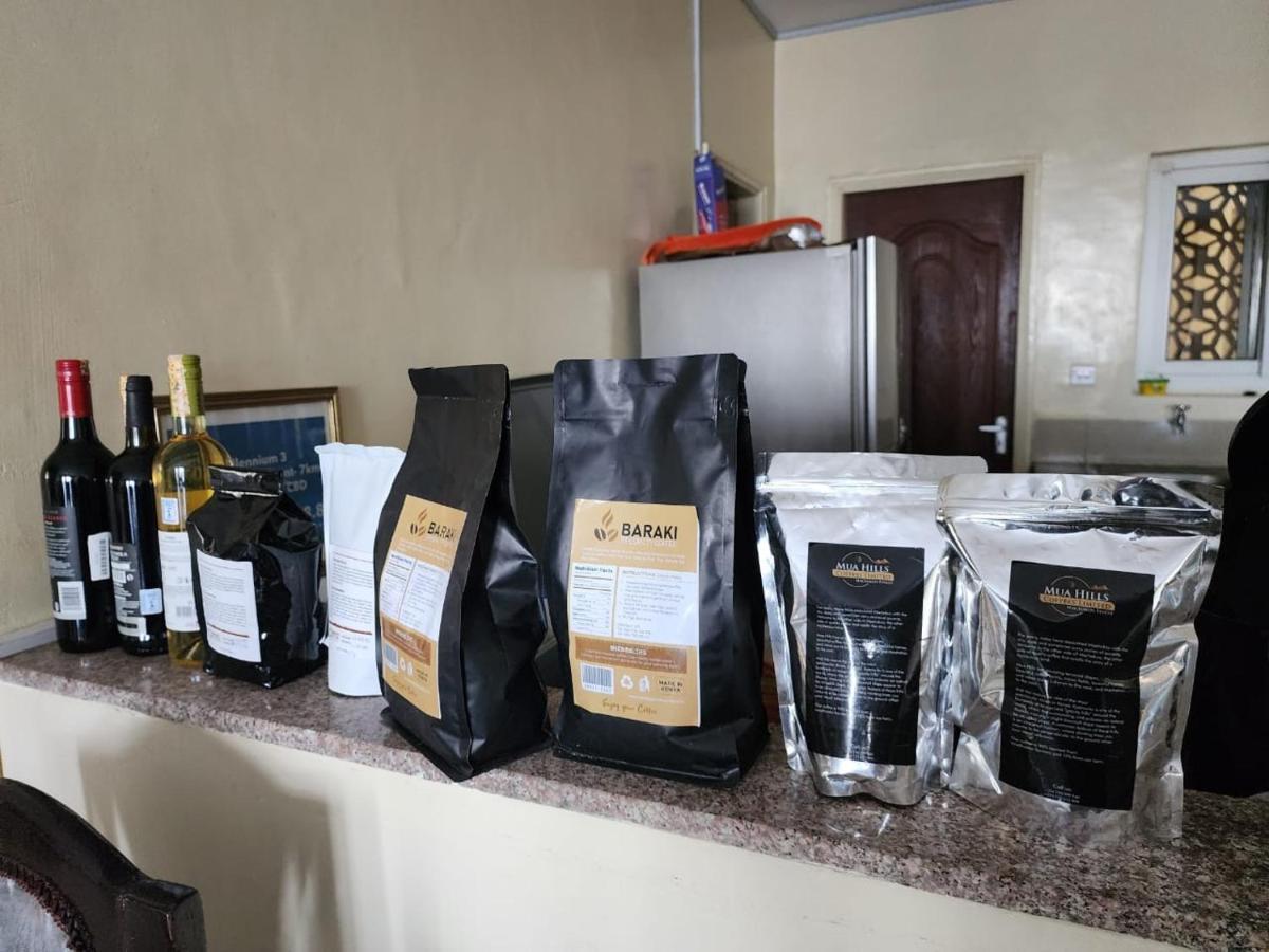 Mambo Coffee Residences At Kings Millennium Apartments- 3 Bedroom Apartment, Full Unit - 7km To Jki Airport, 7km To Cbd Nairobi