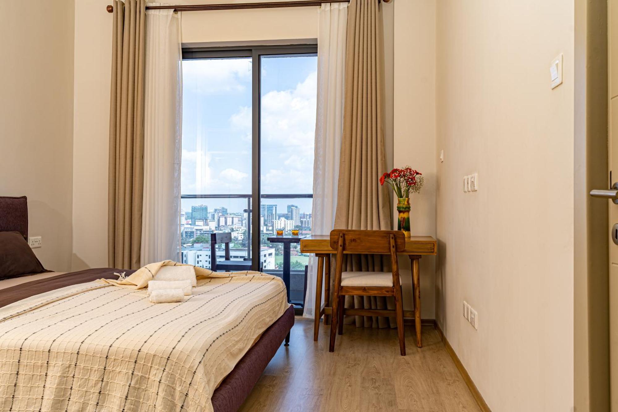Elite One Bedroom Apartment,swimming Pool, Gym, Workspace ,wonderiss Homes Close Proximity To Gtc, Jw Mariott And Kempinski Apartment