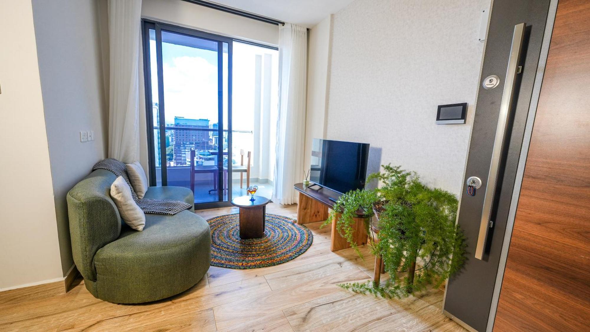 Elite One Bedroom Apartment,swimming Pool, Gym, Workspace ,wonderiss Homes Close Proximity To Gtc, Jw Mariott And Kempinski Apartment