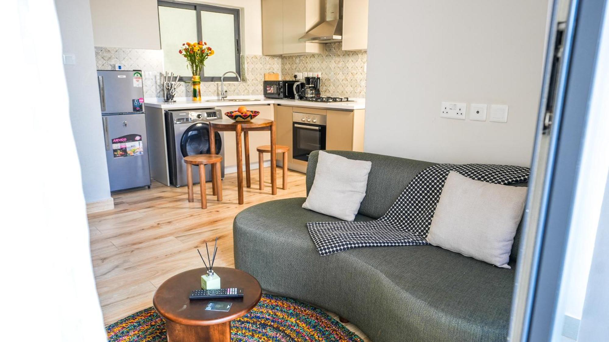 Apartment Elite One Bedroom Apartment,swimming Pool, Gym, Workspace ,wonderiss Homes Close Proximity To Gtc, Jw Mariott And Kempinski