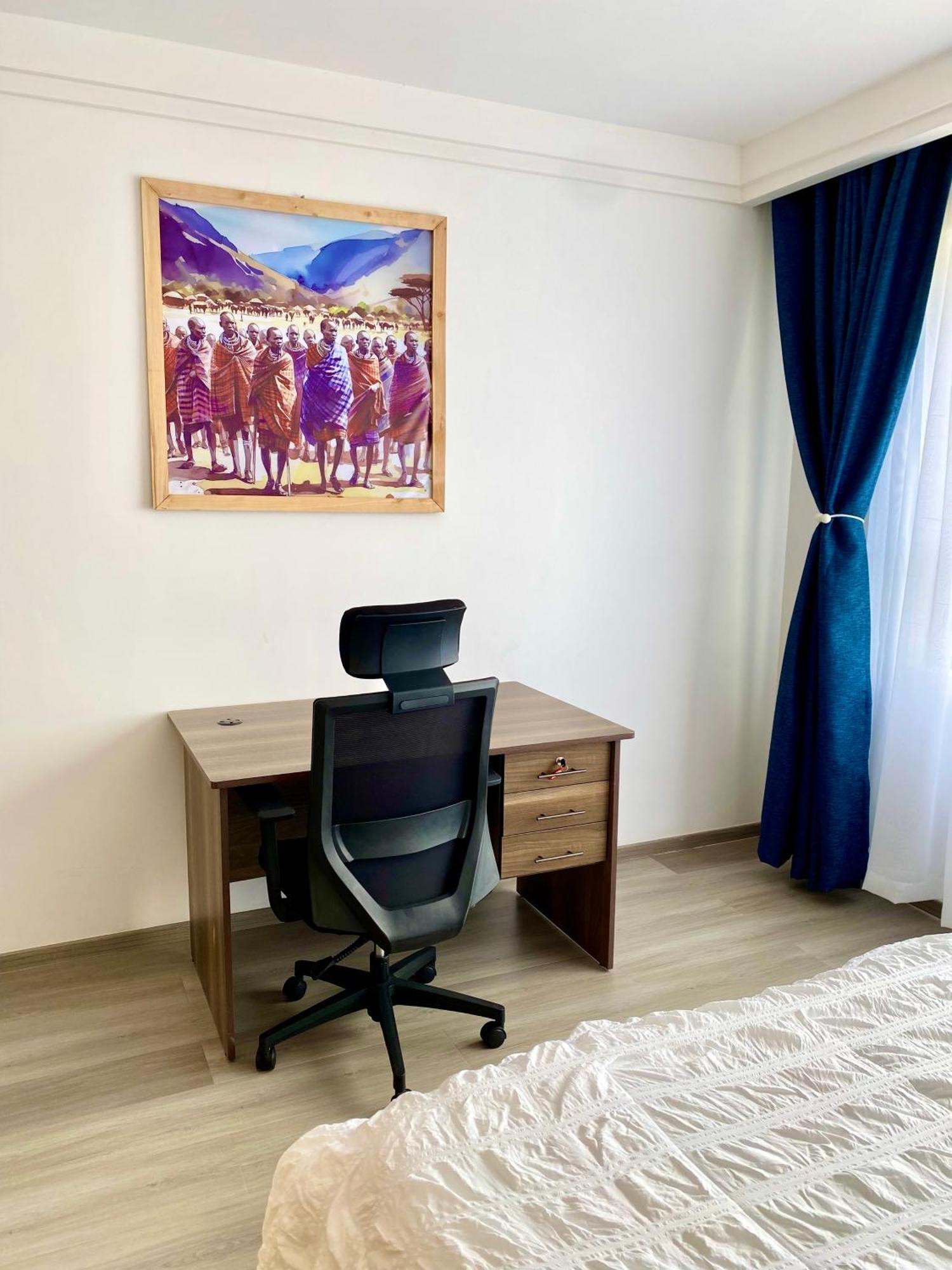 Gatundu Heights - Stylish New 2 Bed In Kileleshwa With Gym & Rooftop Terrace *