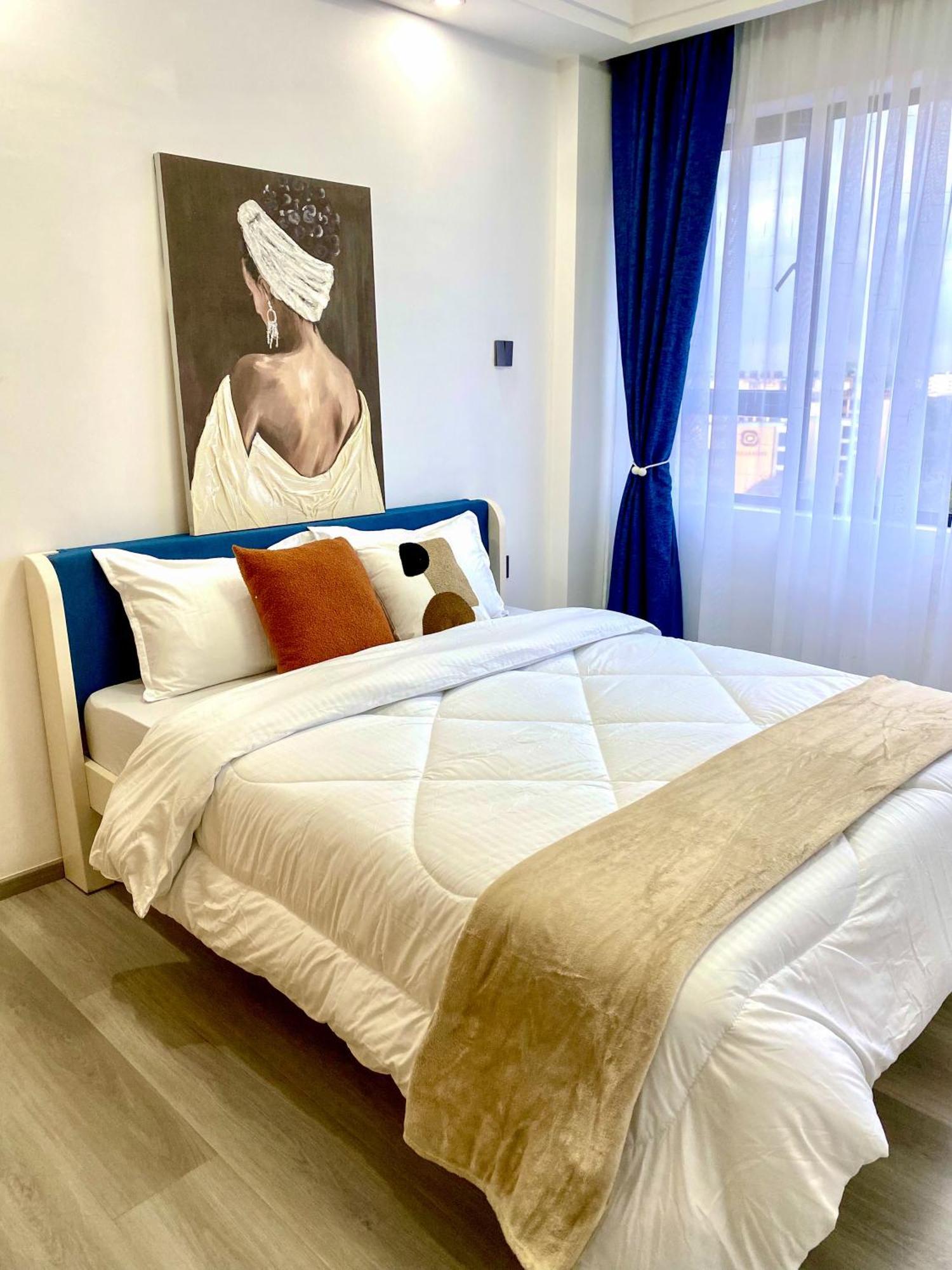 Apartment Gatundu Heights - Stylish New 2 Bed In Kileleshwa With Gym & Rooftop Terrace