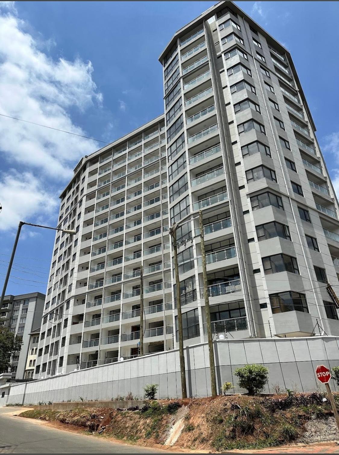 Gatundu Heights - Stylish New 2 Bed In Kileleshwa With Gym & Rooftop Terrace