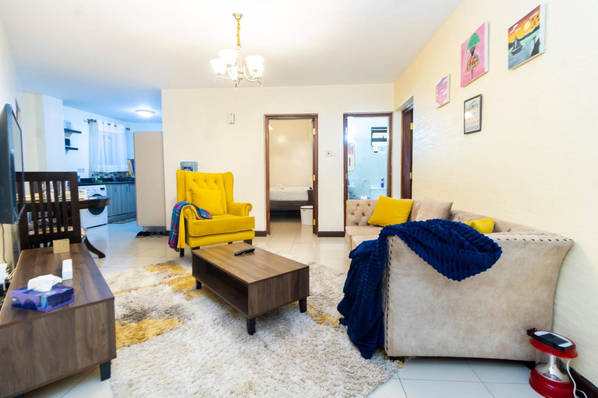 Serenity Retreat - 2 Bed With Pool & Gym Nairobi