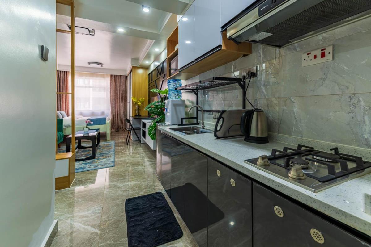 Cozy Kilimani With Washing Machine And Gym Apartment
