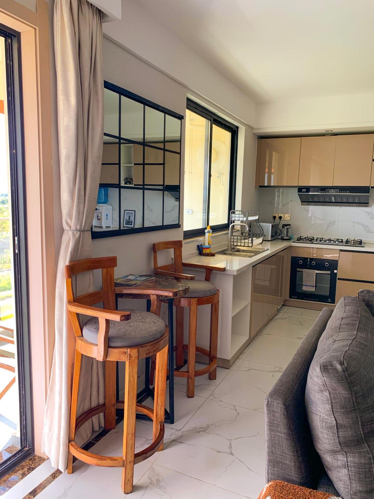 Madini Furnished 1 Near Jkia Sgr Apartment *