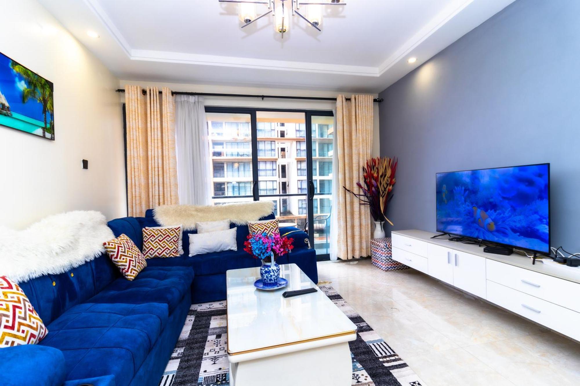 Apartment Modern Luxe 2 Bed With Pool & Gym
