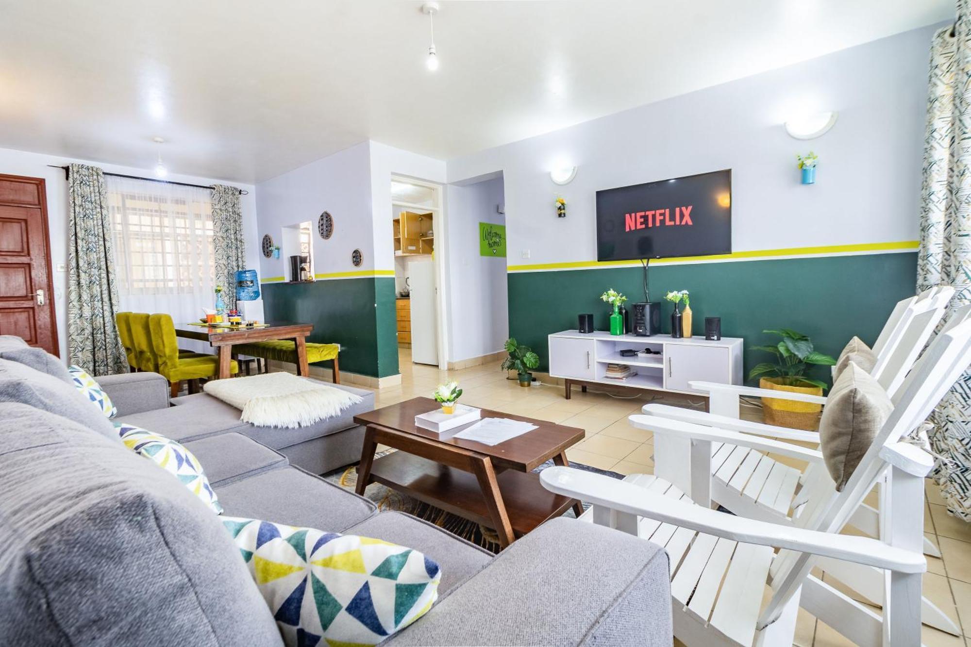 Apartamento Hirwado Homes - With 5 Beds, 2baths & Balcony *