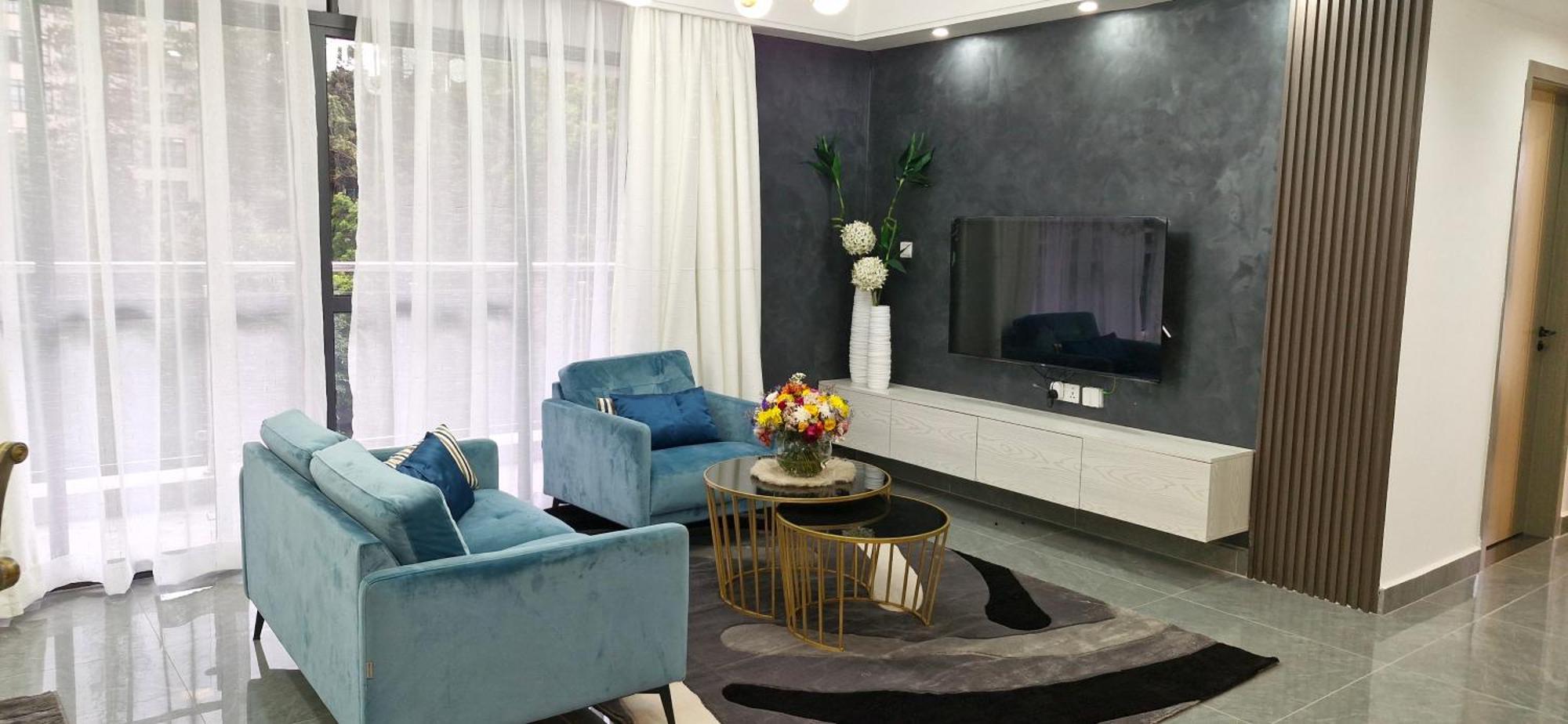 Stylish 2 Bedroom Serviced With Study, Your Urban Retreat Nairobi