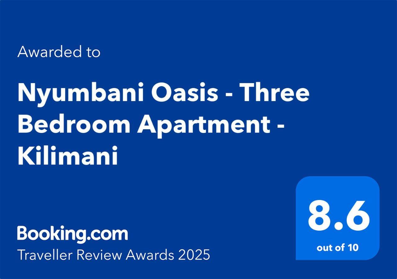Apartamento Nyumbani Oasis - Tastefully Furnished Three Bedroom In Kilimani Nairobi