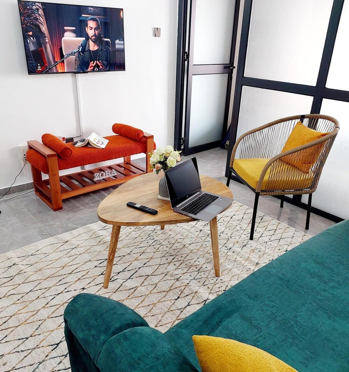In Apartment