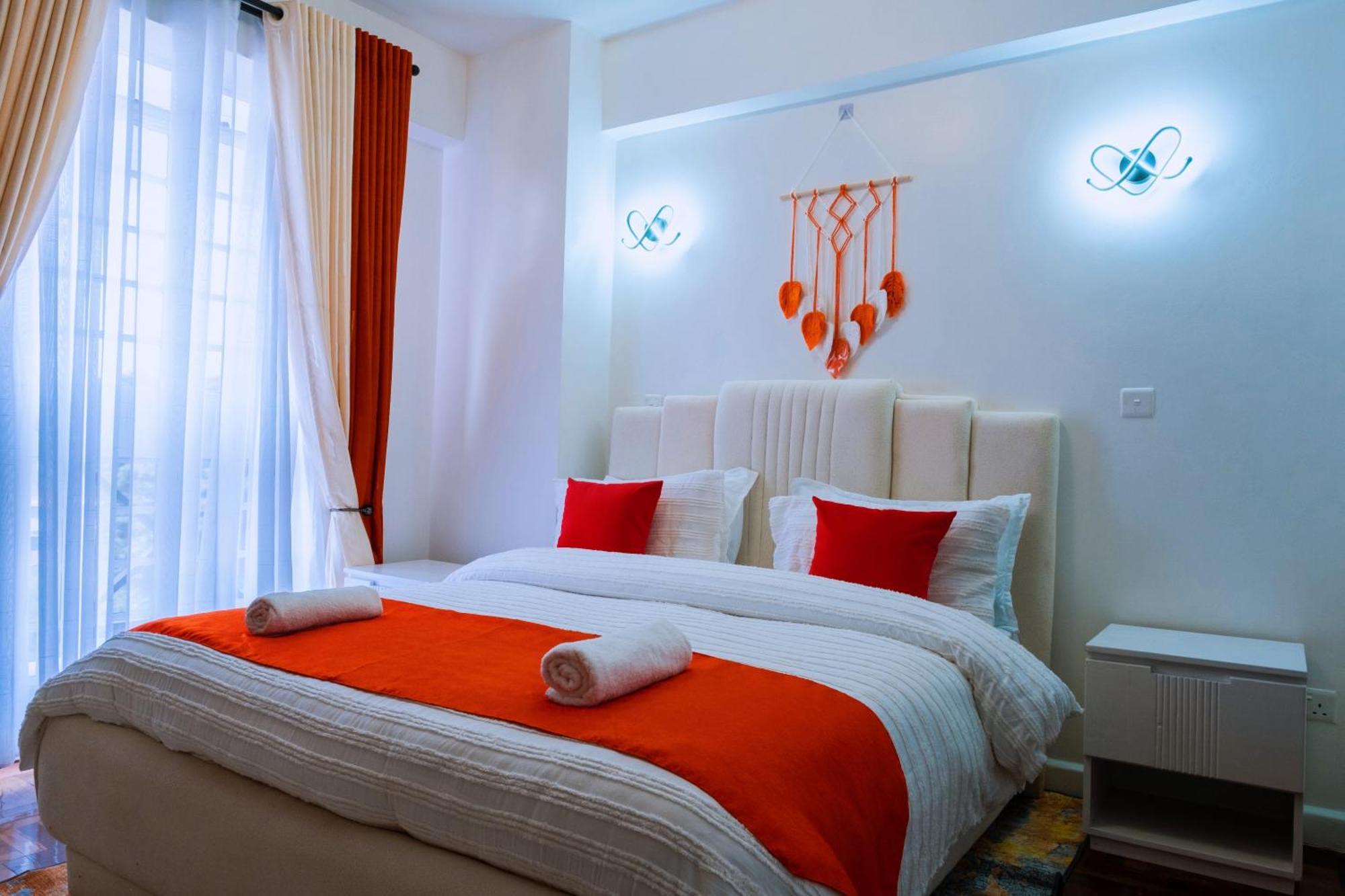 Apartment Urban Vibes Getaways - Premium Westlands With Luxury Amenities *