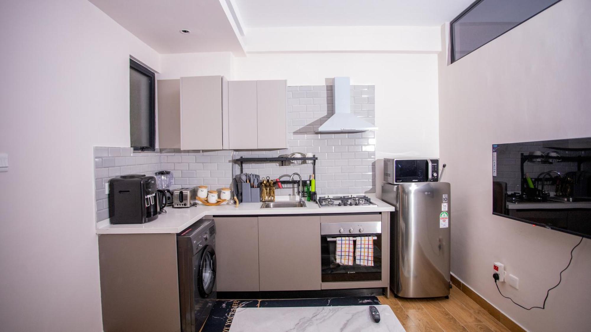 Bed & Breakfast Wilma Towers Kilimani-one Bedroom With Gym, Swimming Pool, Sauna, Steam Room-kilimani Luxe Loft
