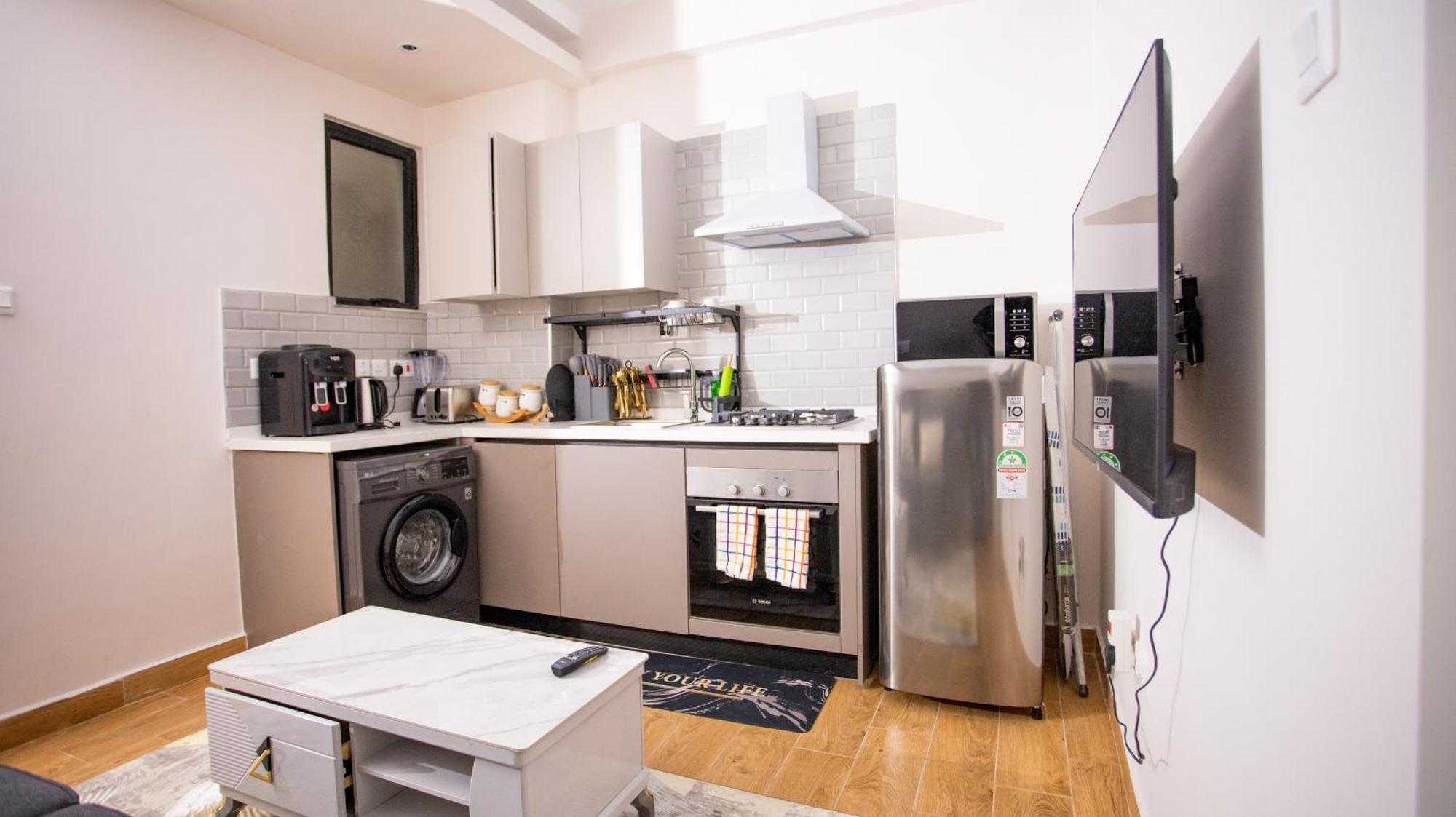 Bed & Breakfast Wilma Towers Kilimani-one Bedroom With Gym, Swimming Pool, Sauna, Steam Room-kilimani Luxe Loft Nairobi