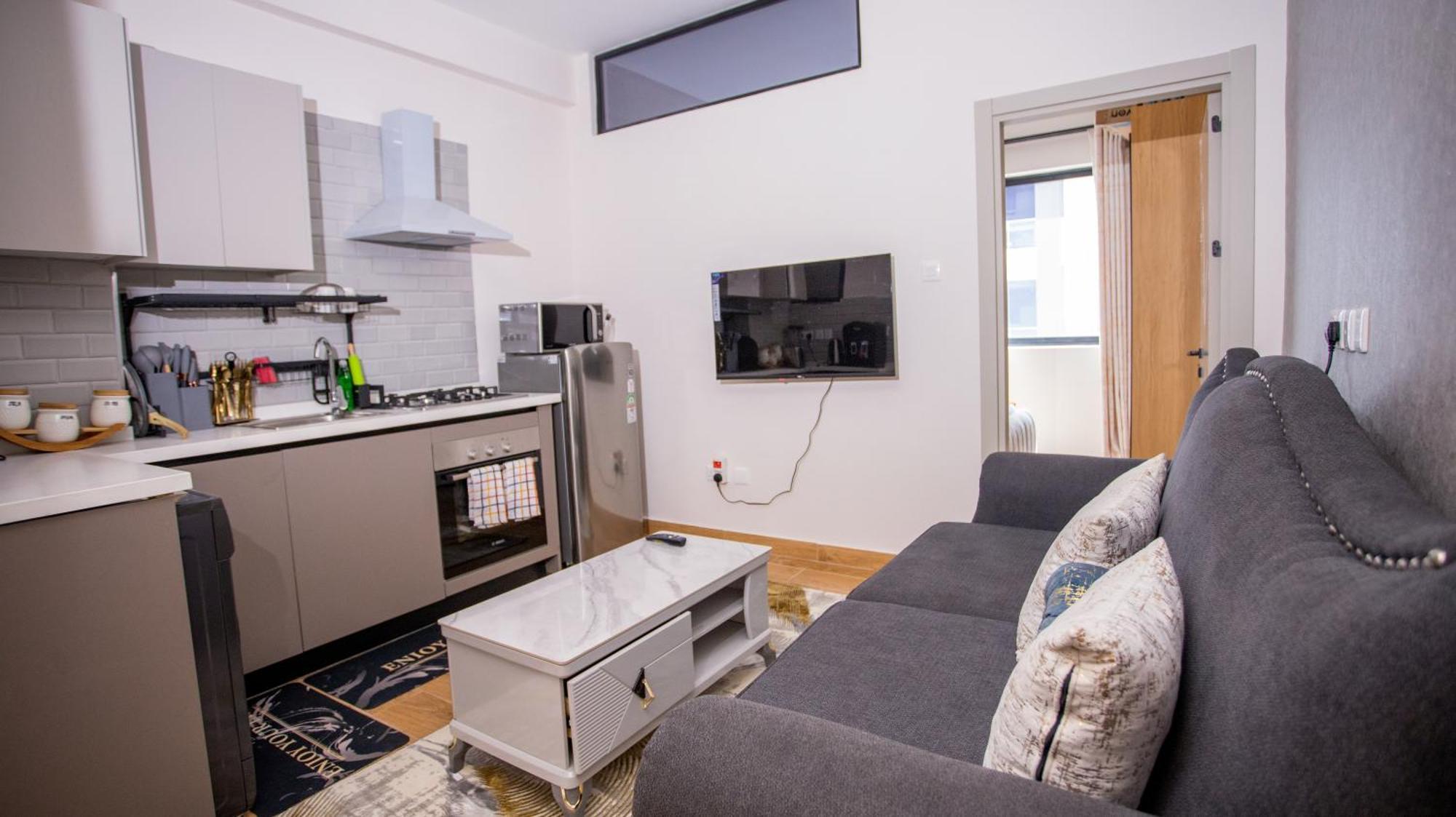 Bed & Breakfast Wilma Towers Kilimani-one Bedroom With Gym, Swimming Pool, Sauna, Steam Room-kilimani Luxe Loft