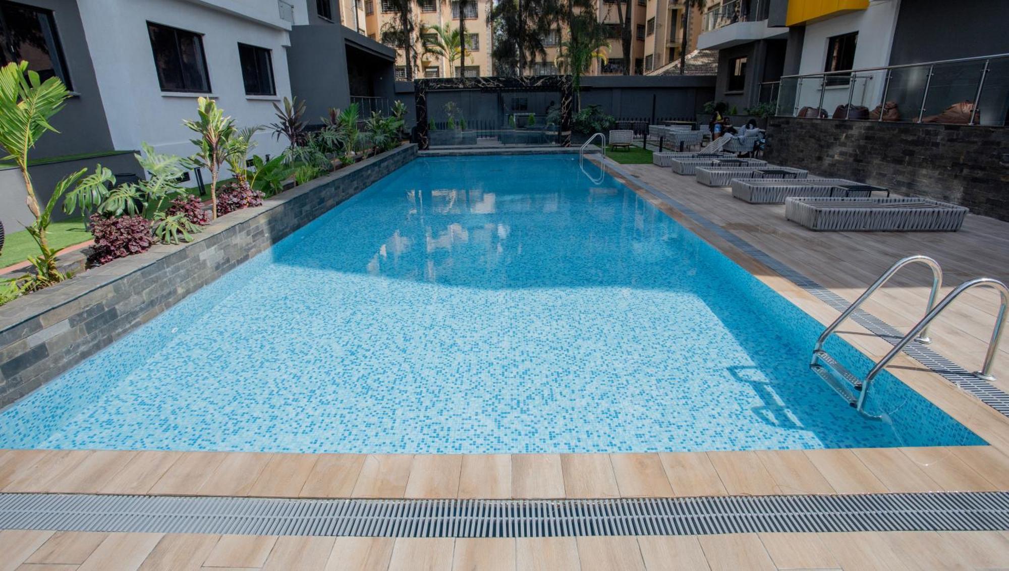 Wilma Towers Kilimani-one Bedroom With Gym, Swimming Pool, Sauna, Steam Room-kilimani Luxe Loft Bed & Breakfast *