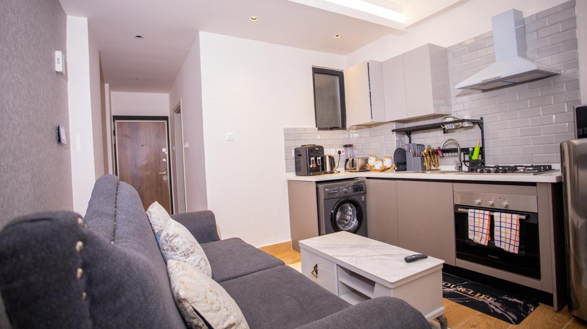 Bed & Breakfast Wilma Towers Kilimani-one Bedroom With Gym, Swimming Pool, Sauna, Steam Room-kilimani Luxe Loft Nairobi