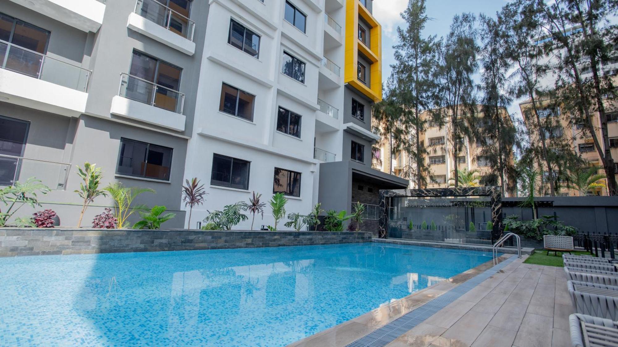 Wilma Towers Kilimani-one Bedroom With Gym, Swimming Pool, Sauna, Steam Room-kilimani Luxe Loft *