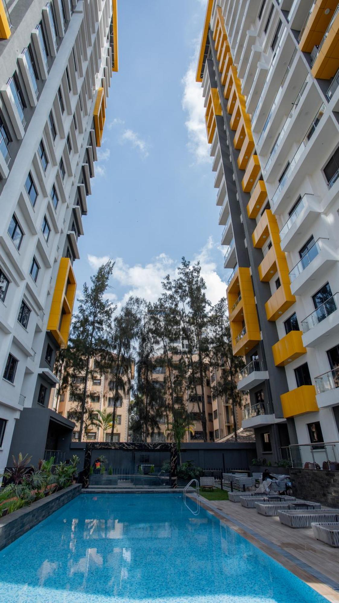 Wilma Towers Kilimani-one Bedroom With Gym, Swimming Pool, Sauna, Steam Room-kilimani Luxe Loft *