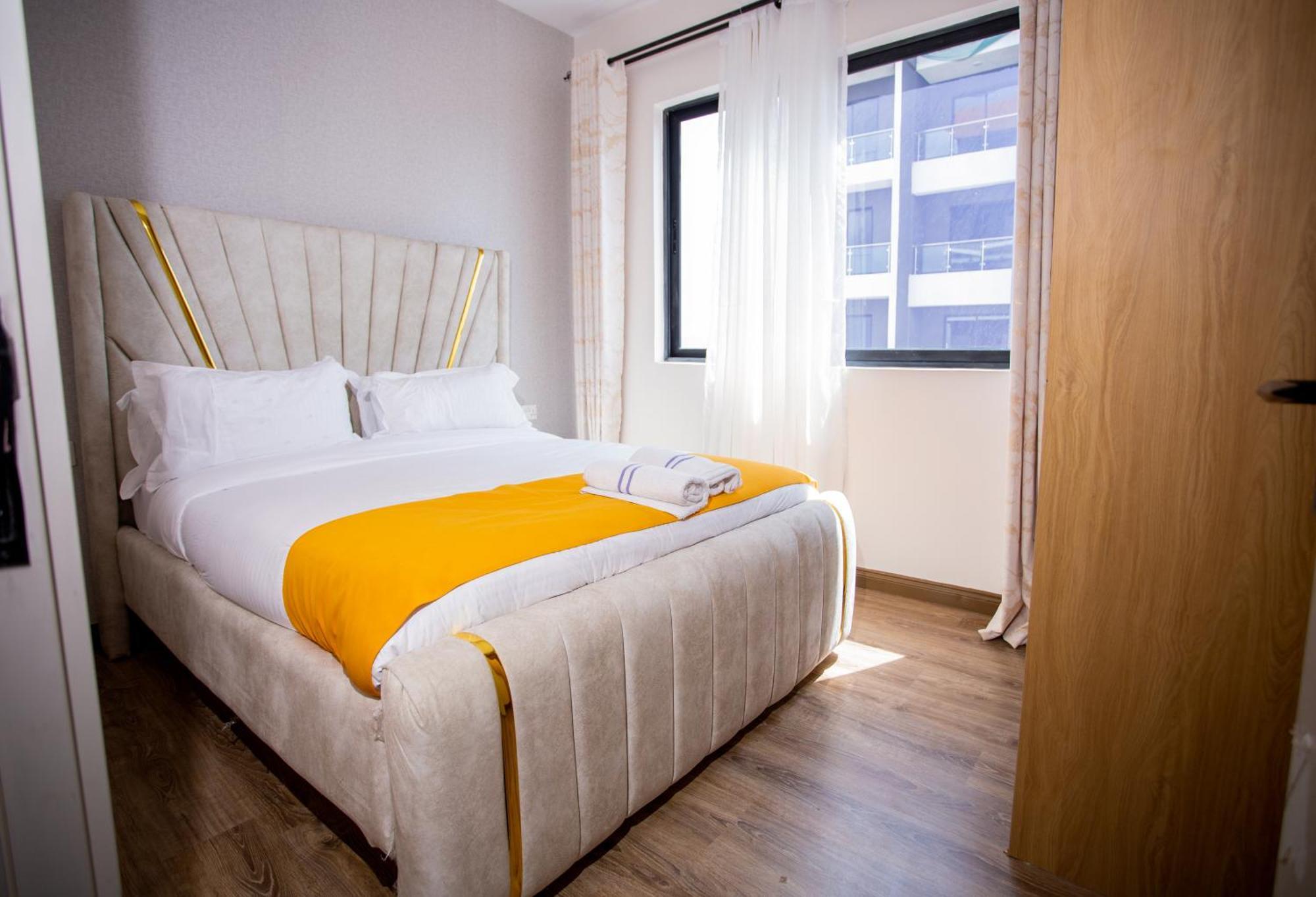 Wilma Towers Kilimani-one Bedroom With Gym, Swimming Pool, Sauna, Steam Room-kilimani Luxe Loft Bed & Breakfast