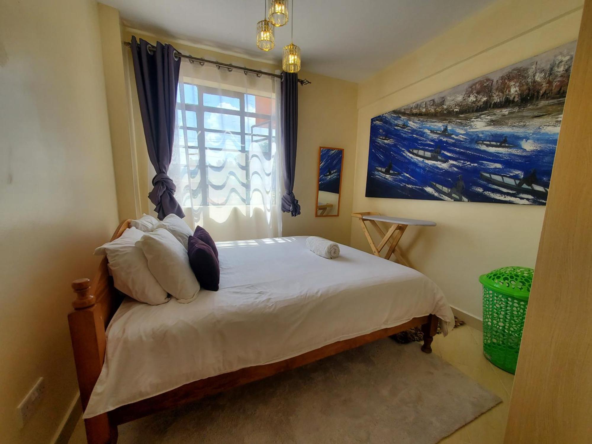 Apartment Cozy 1Br Retreat In Leafy Kitisuru, Near Un, Premier Shopping Malls & Jkia Expressway Nairobi