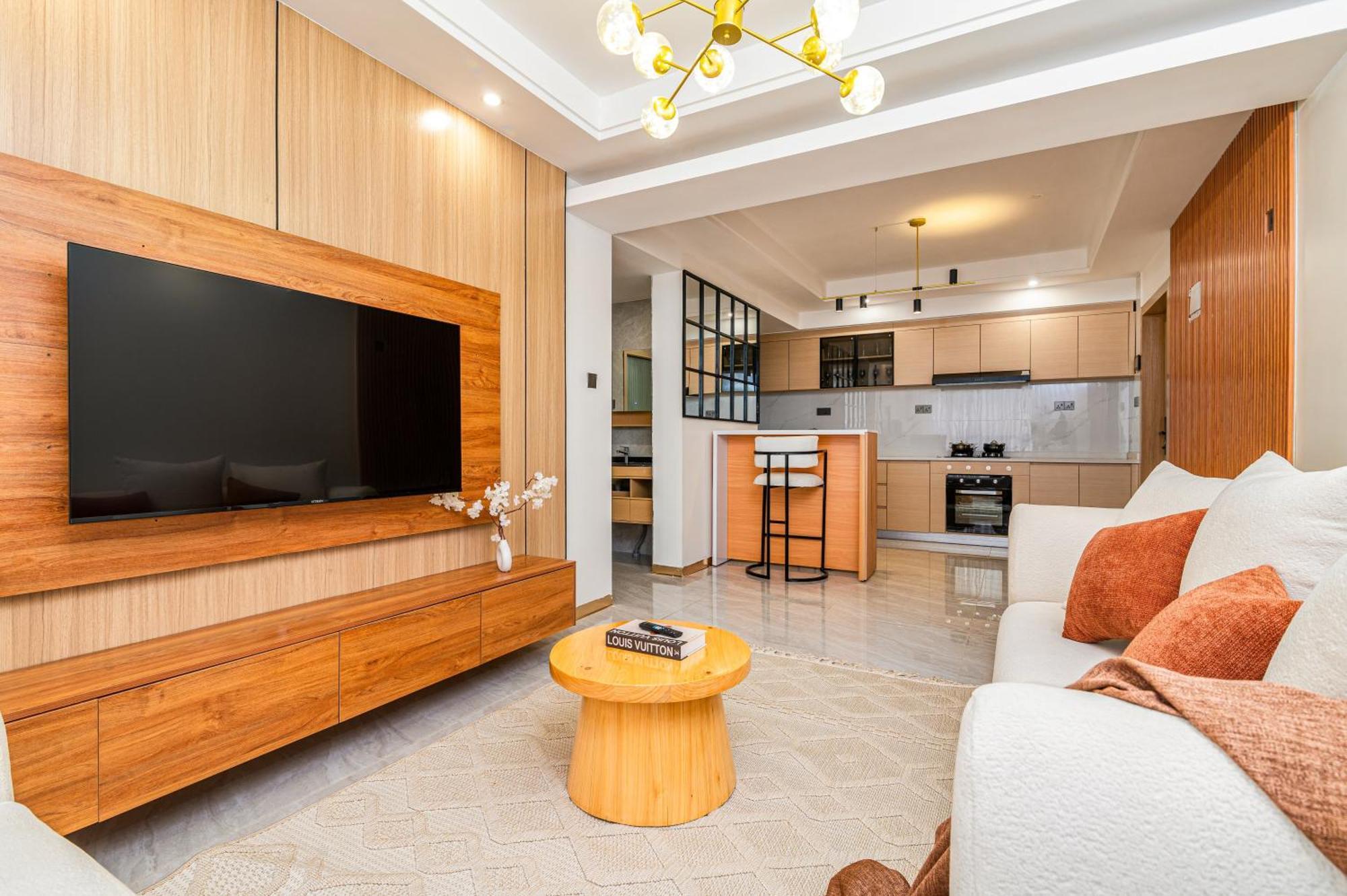 Apartment 1Br Apartment - Heated Pool - Rooftop - Gym - Free Parking - Netflix - 55 Inch Tv Nairobi