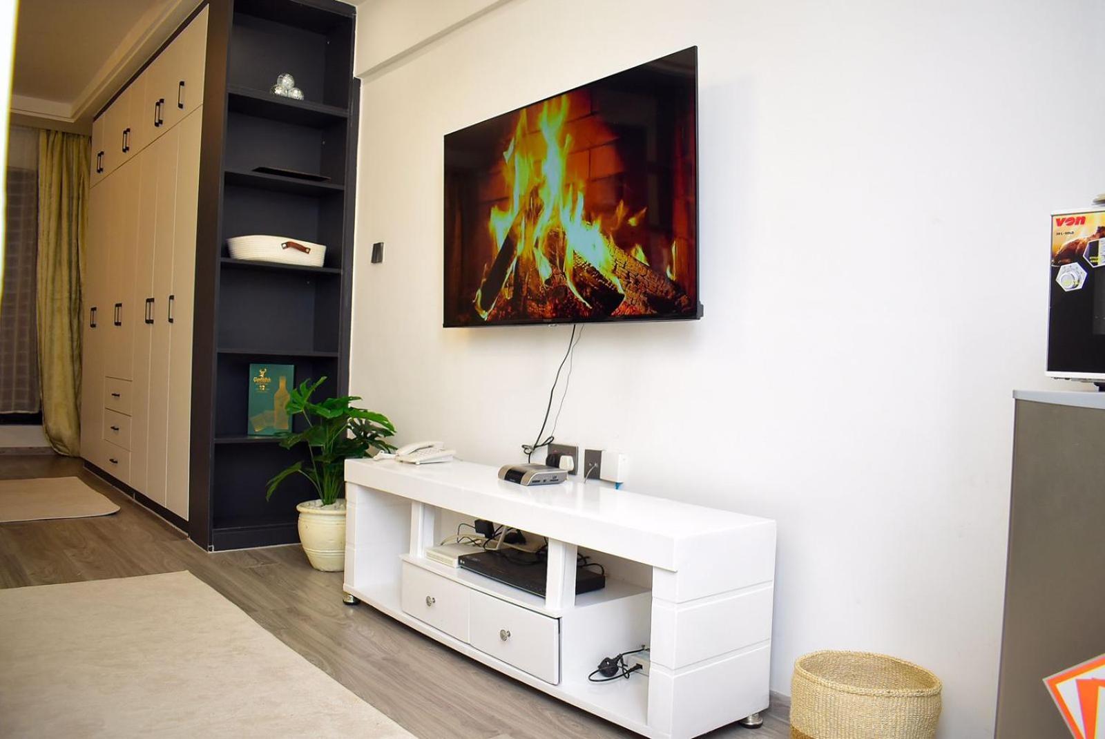 Apartamento Quiet & Stylish Backup Power,wi -fi ,secure Parking