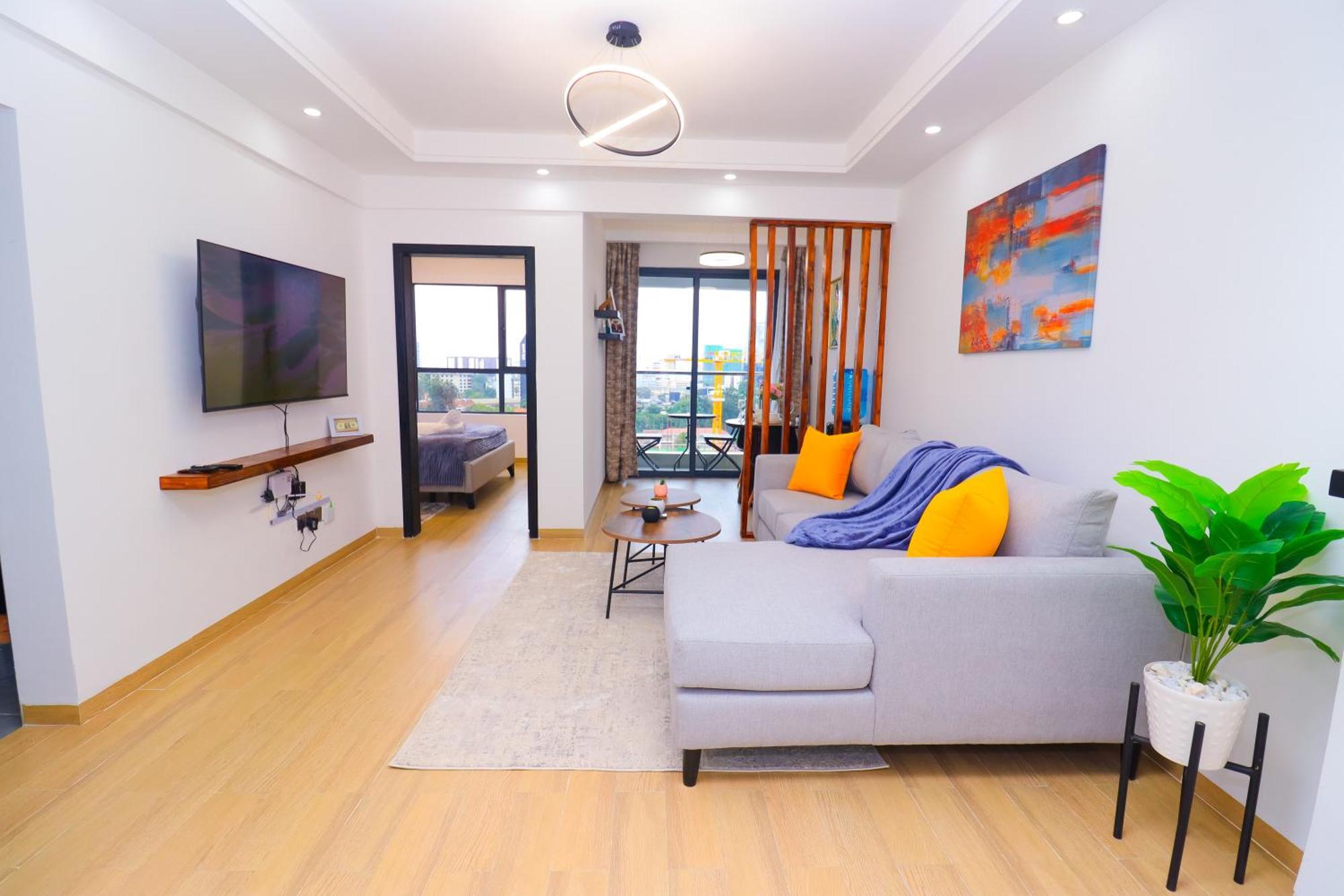 Urban 1br With Skyline View Marina Bay Westlands Apartment