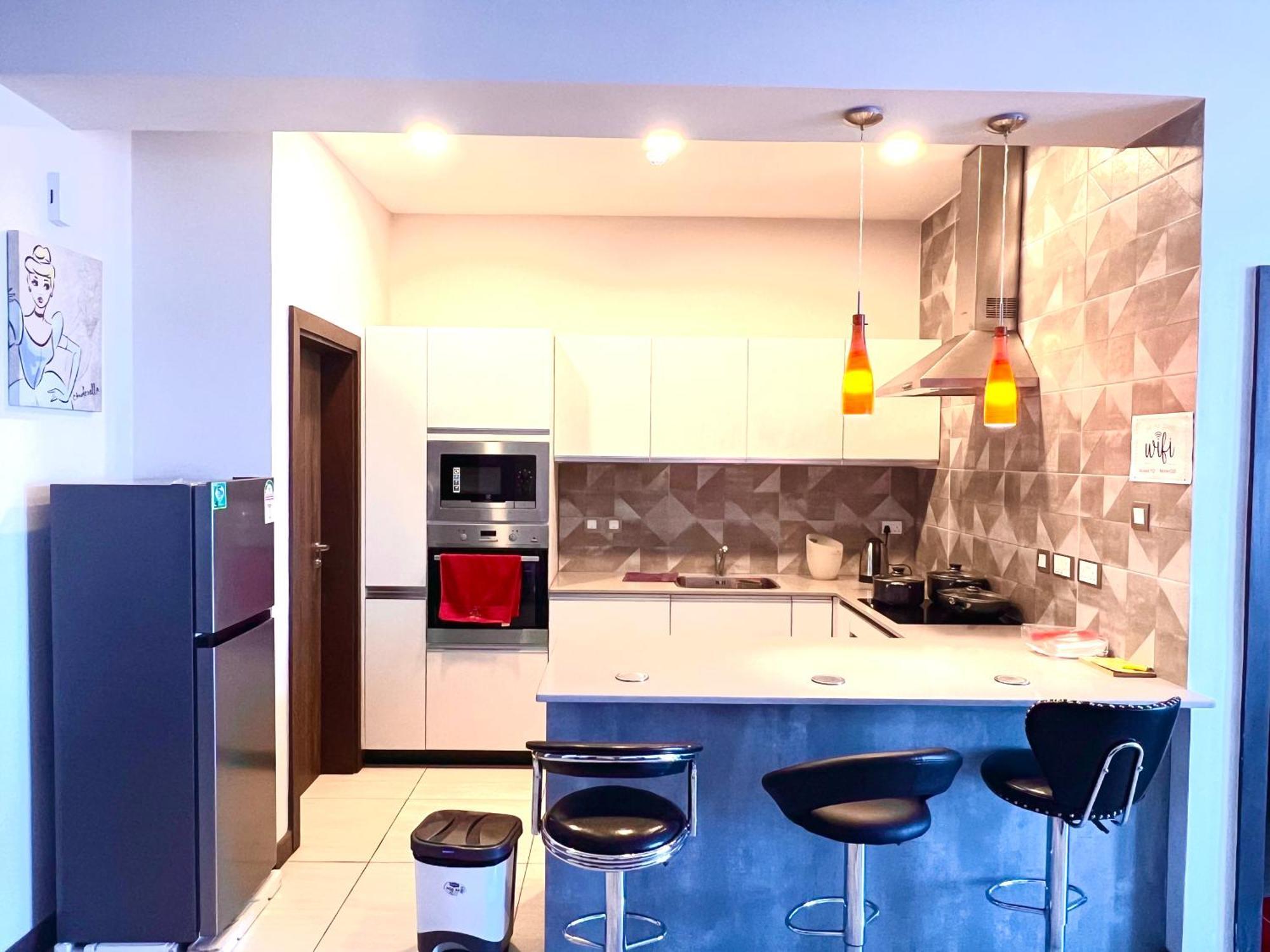 Lovely 2-bedroom Serviced With Pool And Wi-fi At Skynest Aparthotel
