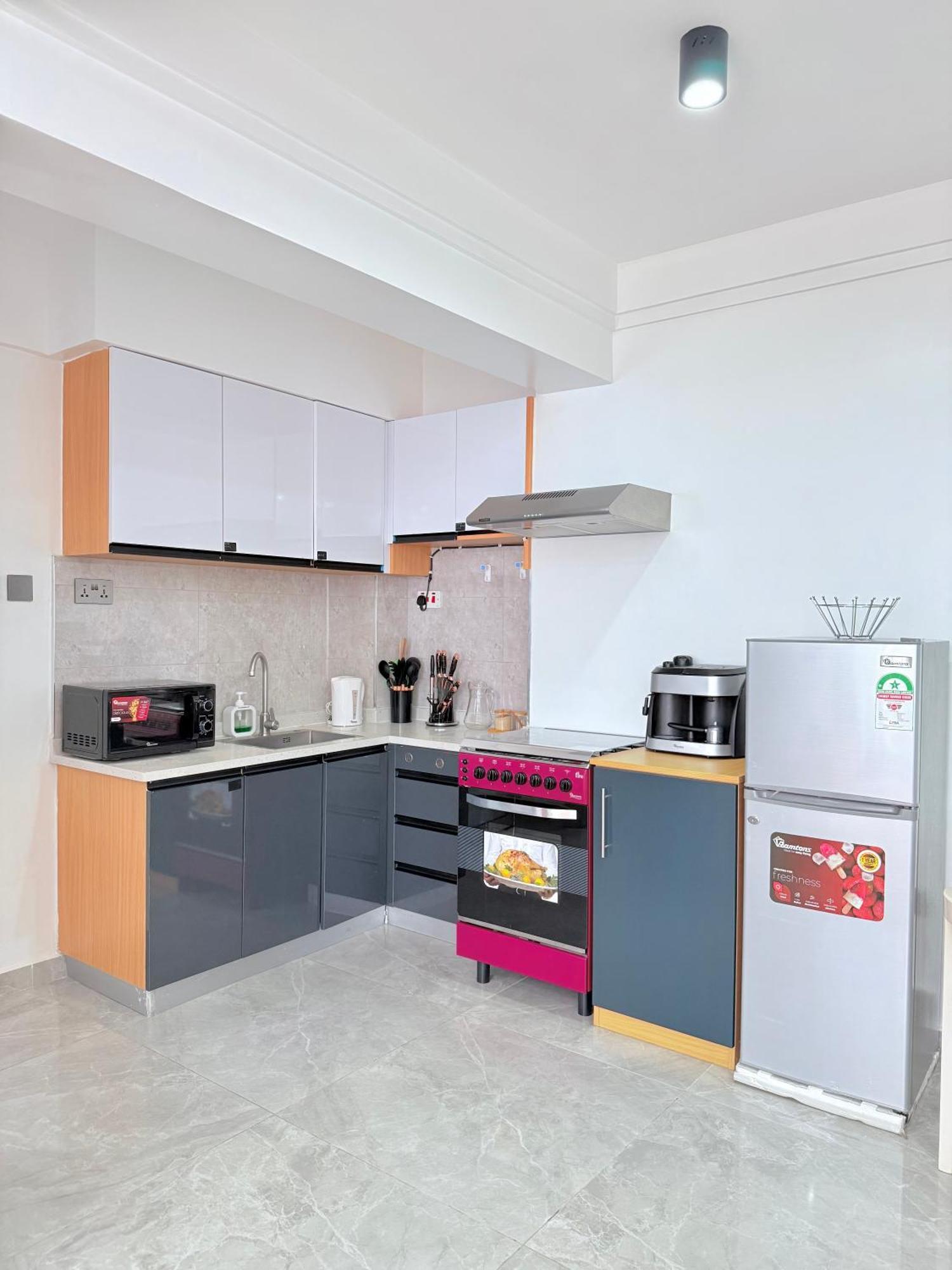 Chic 1br Hideout Kileleshwa Apartamento