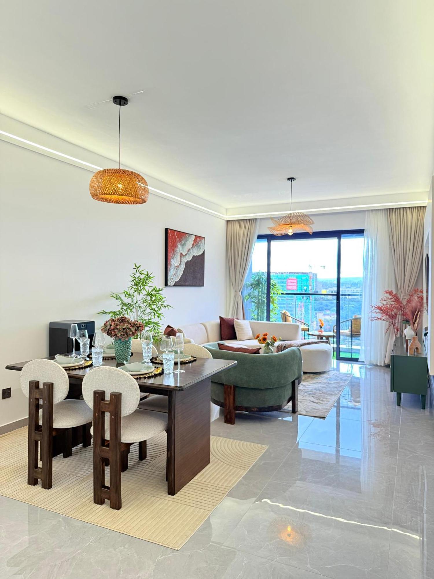 Executive Living Two Bedroom With Fully Equipped Gym Swimming Pool Children Playing Ground And Amazing Scenic Views In Lavington Apartamento Nairobi